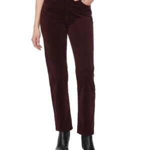 NWT Buffalo David Bitton Women’s Straight Leg Corduroy Pant Size 8x29 Deep Red